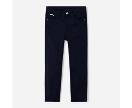 dětské plátěné modré basic kalhoty Mayoral 509-22