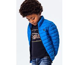 dětská lehká prošívaná bunda modrá Mayoral 3420-46