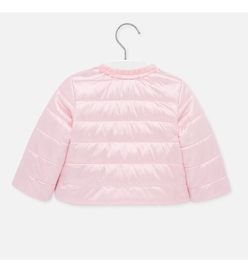 přechodová růžová bunda pro miminko
