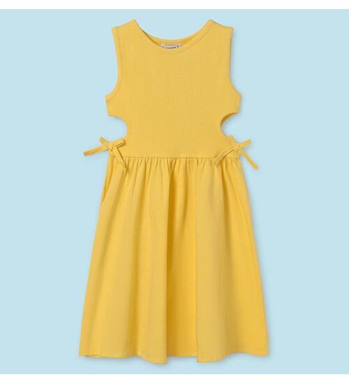 žluté dívčí šaty