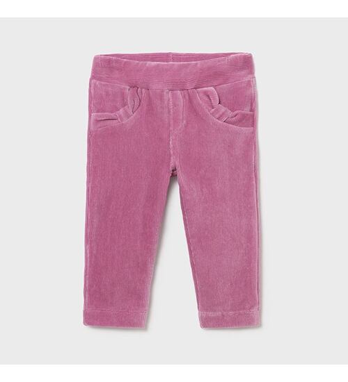 teplé kojenecké skinny kalhoty pro holčičku Mayoral 514-42