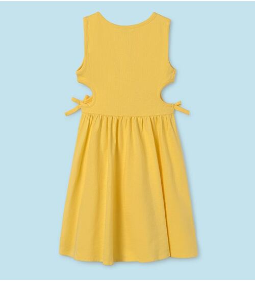 dívčí letní šaty žluté Mayoral 6965-58
