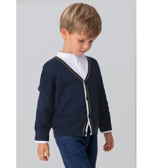 dětský elegantní svetr na knoflíky Mayoral 3352-2