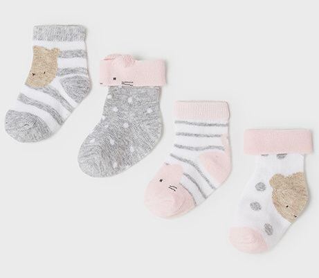 obrázkové kojenecké ponožky 4 páry Mayoral 9477-10
