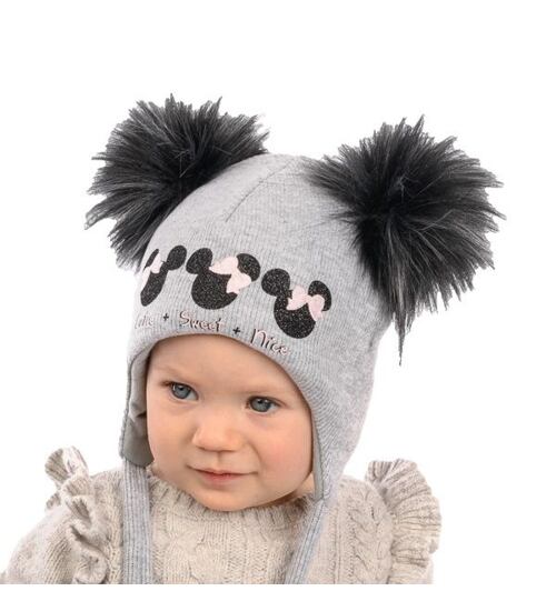 dětská luxusní zimní čepice Marika pro holčičku