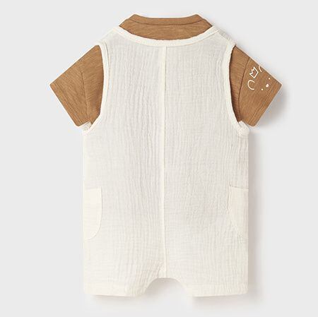 kojenecké letní oblečení z organické bavlny Mayoral 1647-66