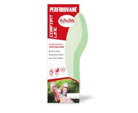 dětské vložky do bot perforované 