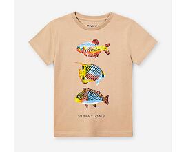 dětské triko s rybičkami 