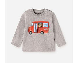 dětské zábavné triko autobus Mayoral 2065-46