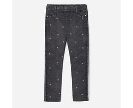 puntíkaté legíny v jeans designu Mayoral 4762-85