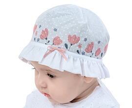 kojenecký zavazovací klobouček Marika Karmen