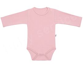 bodyčko jednobarevné pudrové Baby service