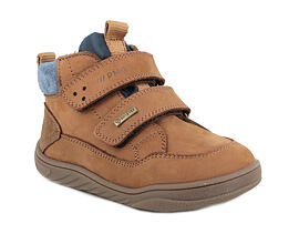 dětské barefoot boty gore-tex nepromokavé kožené kotníkové 