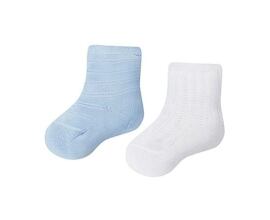 kojenecké ponožky 2 páry AKCE Mayoral 9120 modrá+bílá