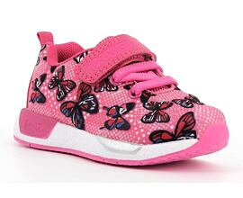 textilní botasky tenisky Primigi 7447500 3D motýlci