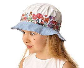 dívčí letní klobouky