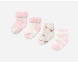 froté ponožky pro miminka holčičky 4 páry Mayoral 9421-83