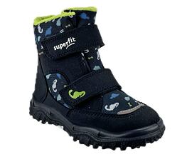 Superfit Husky1 1-006045-8000 dětské zimní boty s dinosaury