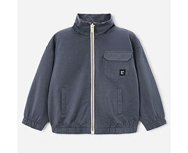 dětská jednobarevná mikina na zip Mayoral 3441-81