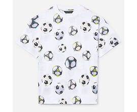 chlapecké bavlněné tričko se sportovním motivem