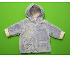 kojenecký kabátek s kapucí podšitý bavlnou