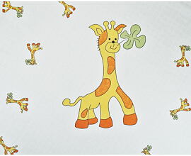 kojenecká osuška bavlněná se žirafou