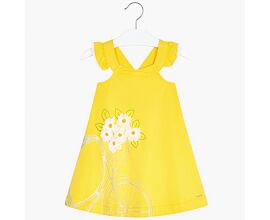 dívčí letní žluté šaty