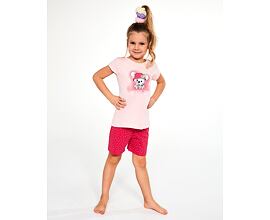 obrázkové letní dívčí pyžamko 