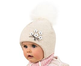 zimní čepice pro miminka Marika Julka