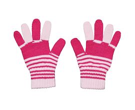 pletené prstové rukavice pro holčičky