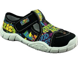 chlapecké bačkory Peon kids MI/018 GR