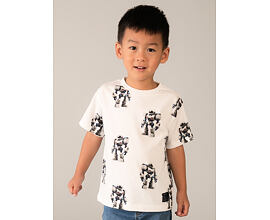 dětské tričko s obrázky robotů Mayoral 3068-68