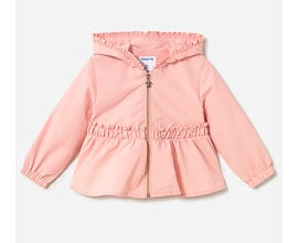 bunda větrovka růžová pro batolata Mayoral