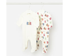 kojenecké overaly Mayoral s motivem medvídků 1720-78