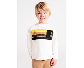 dětské tričko s barevnými pruhy Mayoral 4016-58