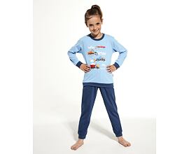 dětské obrázkové dlouhé pyžamko s obrázky Cornette 477/129 Snow