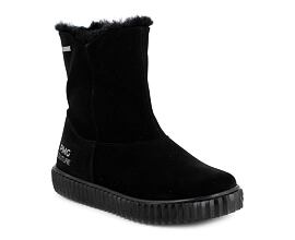 Primigi polokozačky černé kožené 6938233 gore-tex