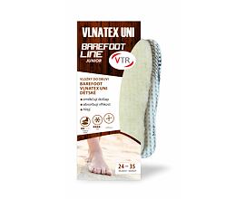 zimní vložky do barefoot dětské obuvi