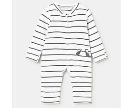 kojenecký rostoucí pruhovaný overal na zip Mayoral 1722-83