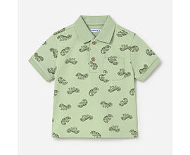 dětské polo triko s obrázky chameleonů Mayoral 1108-15