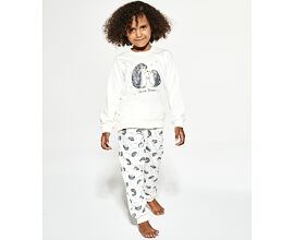 obrázkové pyžamo pro holky Cornette 987/142 s ježečky