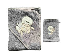 kojenecká osuška s kapucí