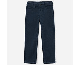 dětské manšestrové kalhoty Mayoral tmavě modré