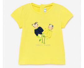 žluté letní tričko pro batolata