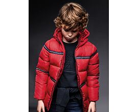 červená zimní bunda chlapecká Mayoral 7432-22