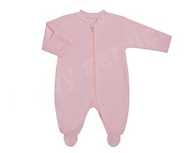 kojenecký overal na zip Baby service pro holčičku