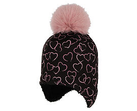 zimní čepice na uši pro batolata 