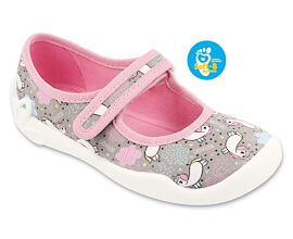 dětské bačkory baleríny Befado unicorn 114X567