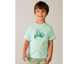 dětské tričko s krátkým rukávem a 3D obrázkem