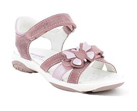 Primigi letní boty kožené dívčí na suché zipy